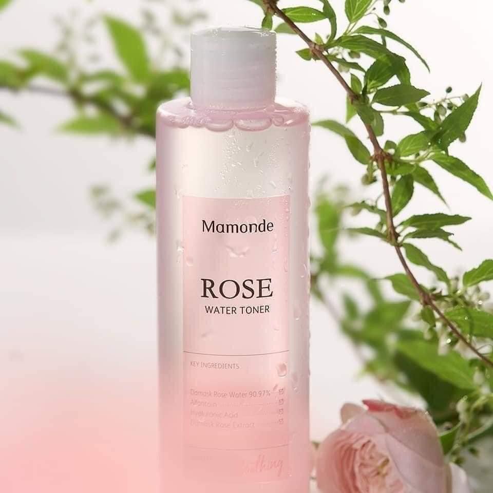 Nước Hoa Hồng Mamonde Rose Water Toner 250ml