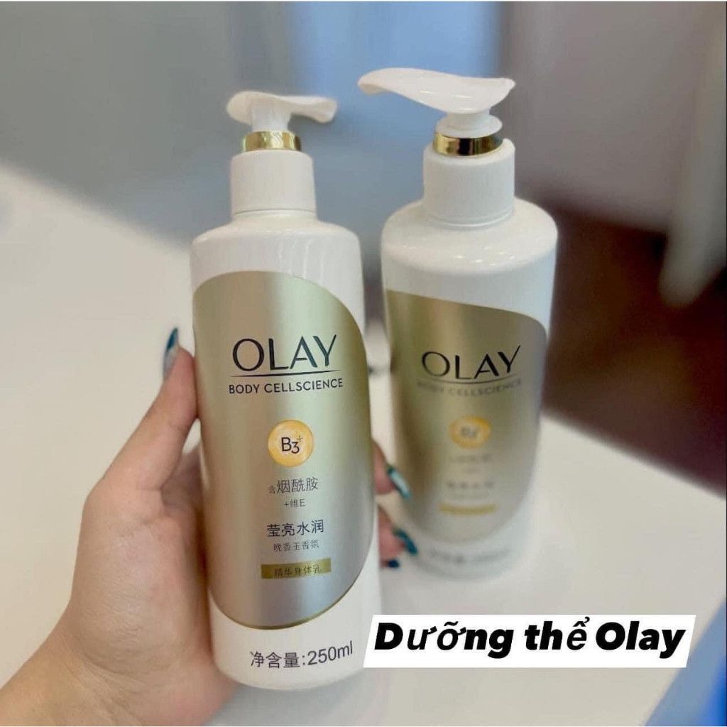 Dưỡng Thể Olay Body Cellscience B3+ Vitamin E 250ml