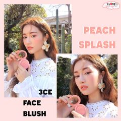 Má hồng 3CE Face Blush #Peach Splash