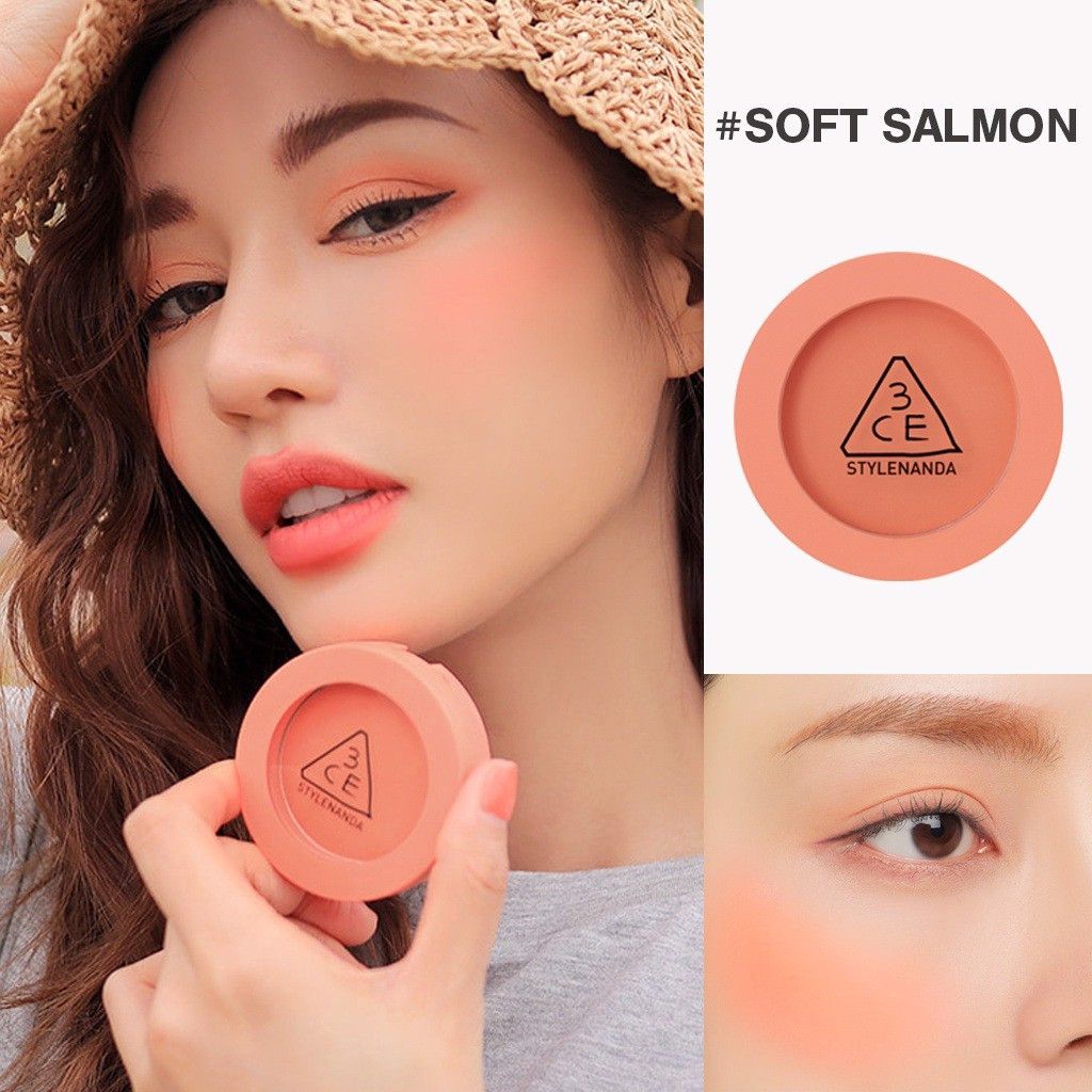 Má hồng 3CE Face Blush #Peach Splash