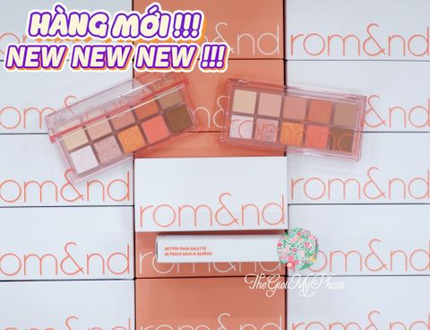 Phấn Mắt 10 Ô Rom&nd Better Than Palette #08 Peach Dahlia Garden