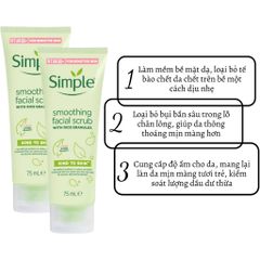 Simple - Tẩy Da Chết 75ml