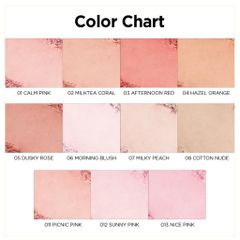 Phấn Má Hồng Peripera Pure Blushed Sunshine Cheek #01