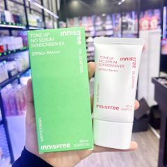 Kem Chống Nắng Innisfree Tone Up No Sebum Sunscreen EX 60ml (Mẫu Mới)