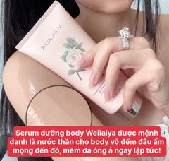 Dưỡng Thể Trắng Da Hoa Trà Weilaiya Niacinamide Fragrance Body Lotion 200ml