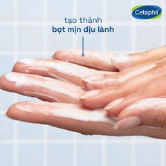 Sữa Rửa Mặt Cetaphil Hydrating Foaming Cream Cleanser Tạo Bọt Cho Da Nhạy Cảm 473ml