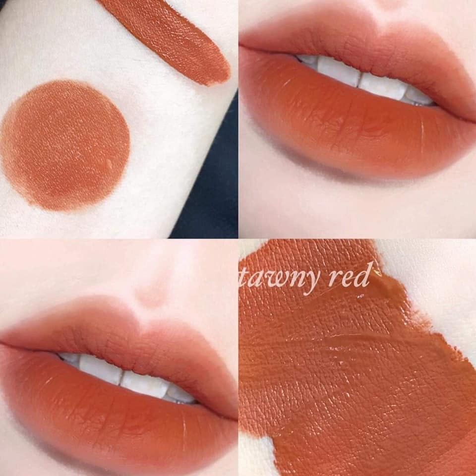 Son 3CE Soft Lip Lacquer #Tawny Red