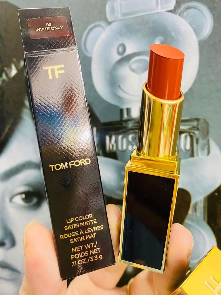 TomFord - Son Tom Ford Satin Matte Lip Color #93 Invite Only