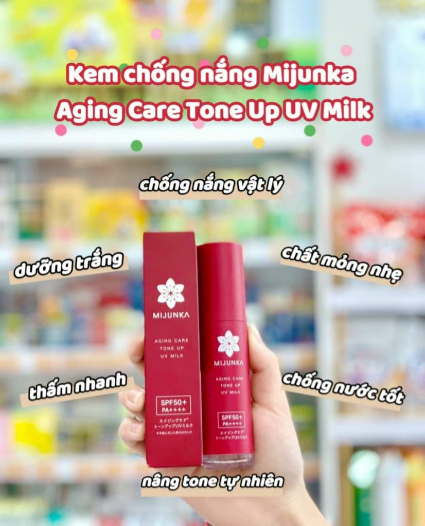 Mijunka - Aging Care Tone Up UV Milk 30ml