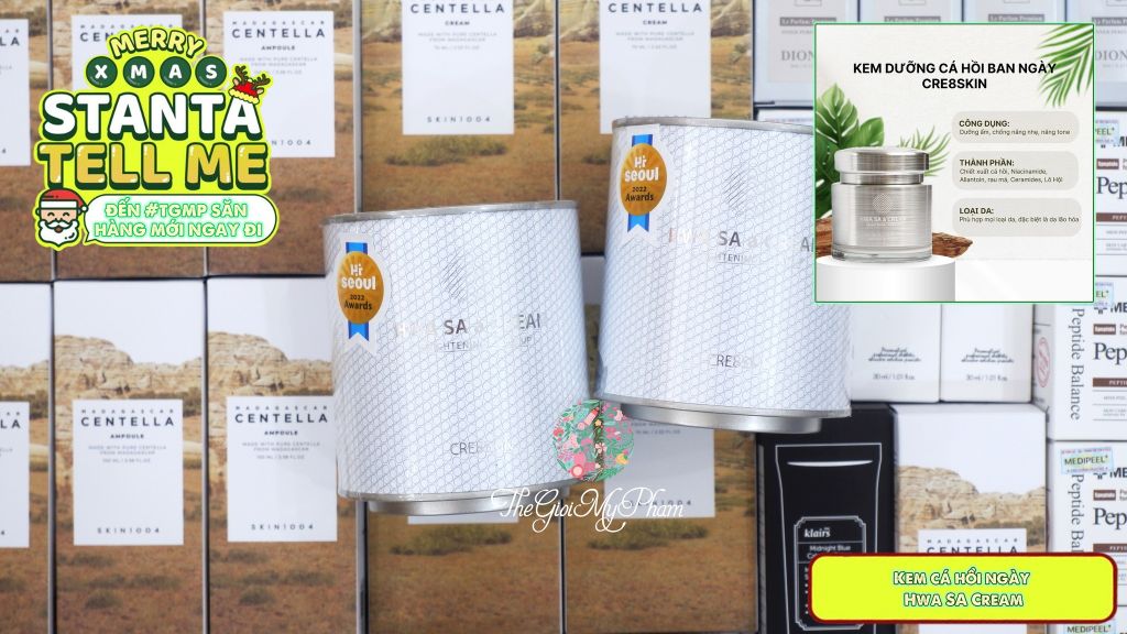 Kem Dưỡng Trắng Nâng Tone Cre8skin 80g