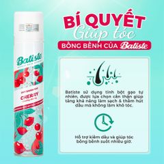 Dầu Gội Khô Batiste 200ml #Cherry