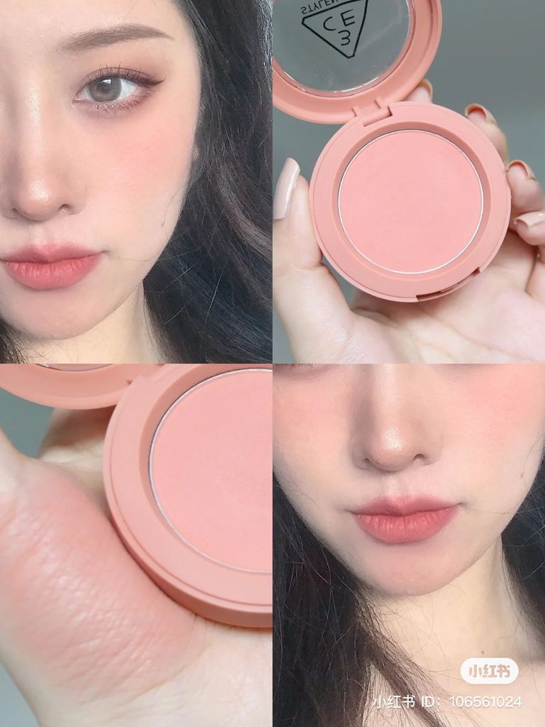 Má hồng 3CE Face Blush #Mono Pink