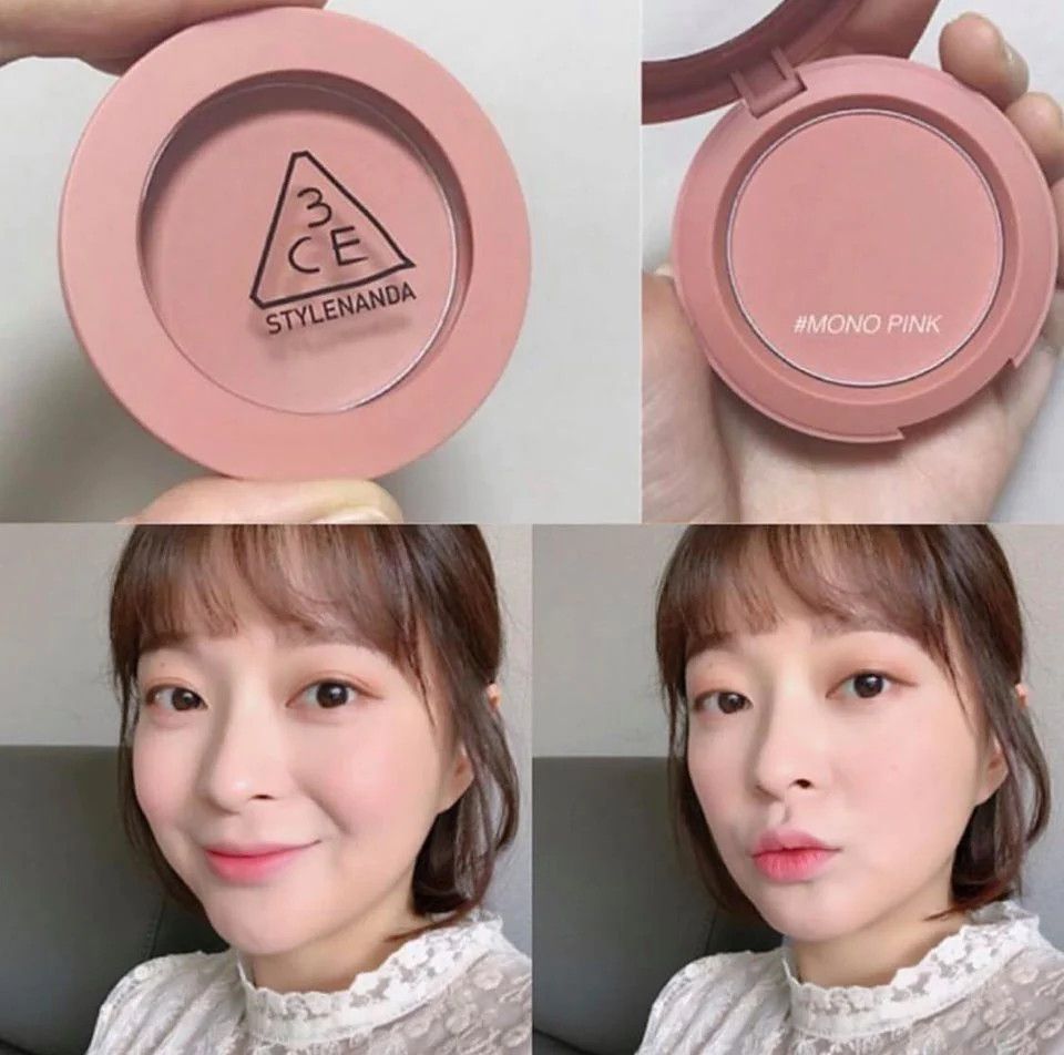 Má hồng 3CE Face Blush #Mono Pink