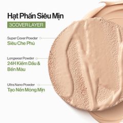 Phấn Nước Glamrr Q Vegan Super Cover Cushion #01