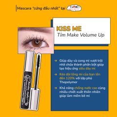 Mascara Kiss Me Isehan Nhật (Vỏ Tím)