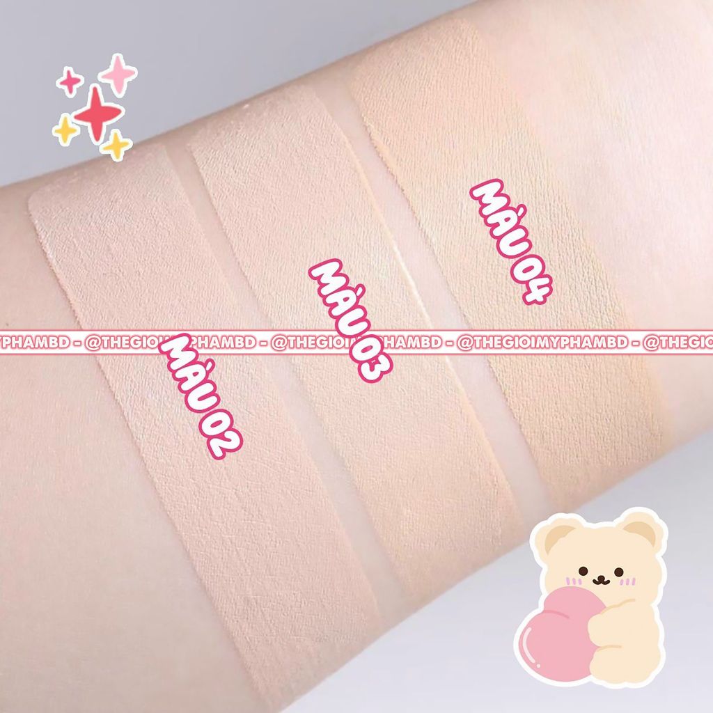 Phấn Nước Clio Kill Cover Fixer Cushion #3-BY (Kèm Lõi)