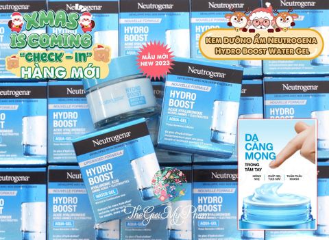 Gel Dưỡng Neutrogena Hydro Boost Water Gel ( Pháp) Mẫu mới nắp xanh