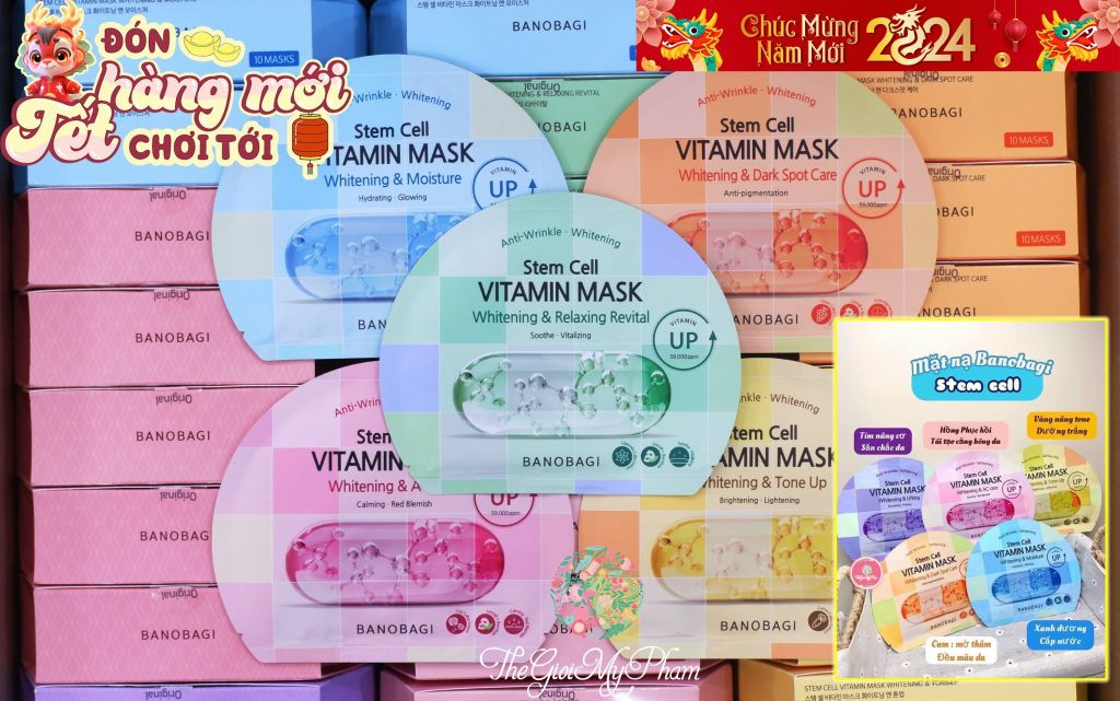 Banobagi - Stem Cell Vitamin Mask #Calming . Red Blemish