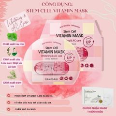 Banobagi - Stem Cell Vitamin Mask #Calming . Red Blemish