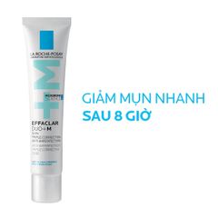 Kem Dưỡng Giảm Mụn La Roche-Posay Dou+M (Mẫu Mới)