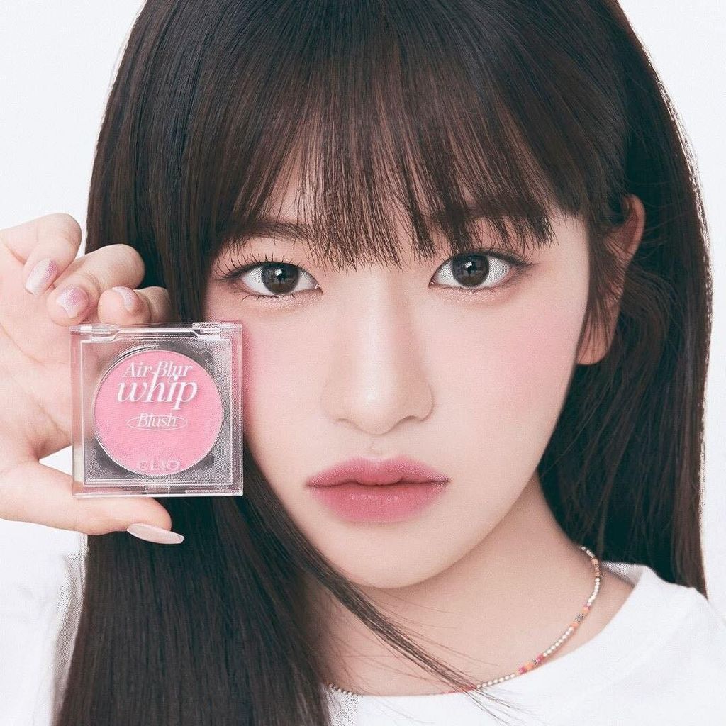 Phấn Má Hồng Clio Air Blur Whip Blush #02 I'm Pint