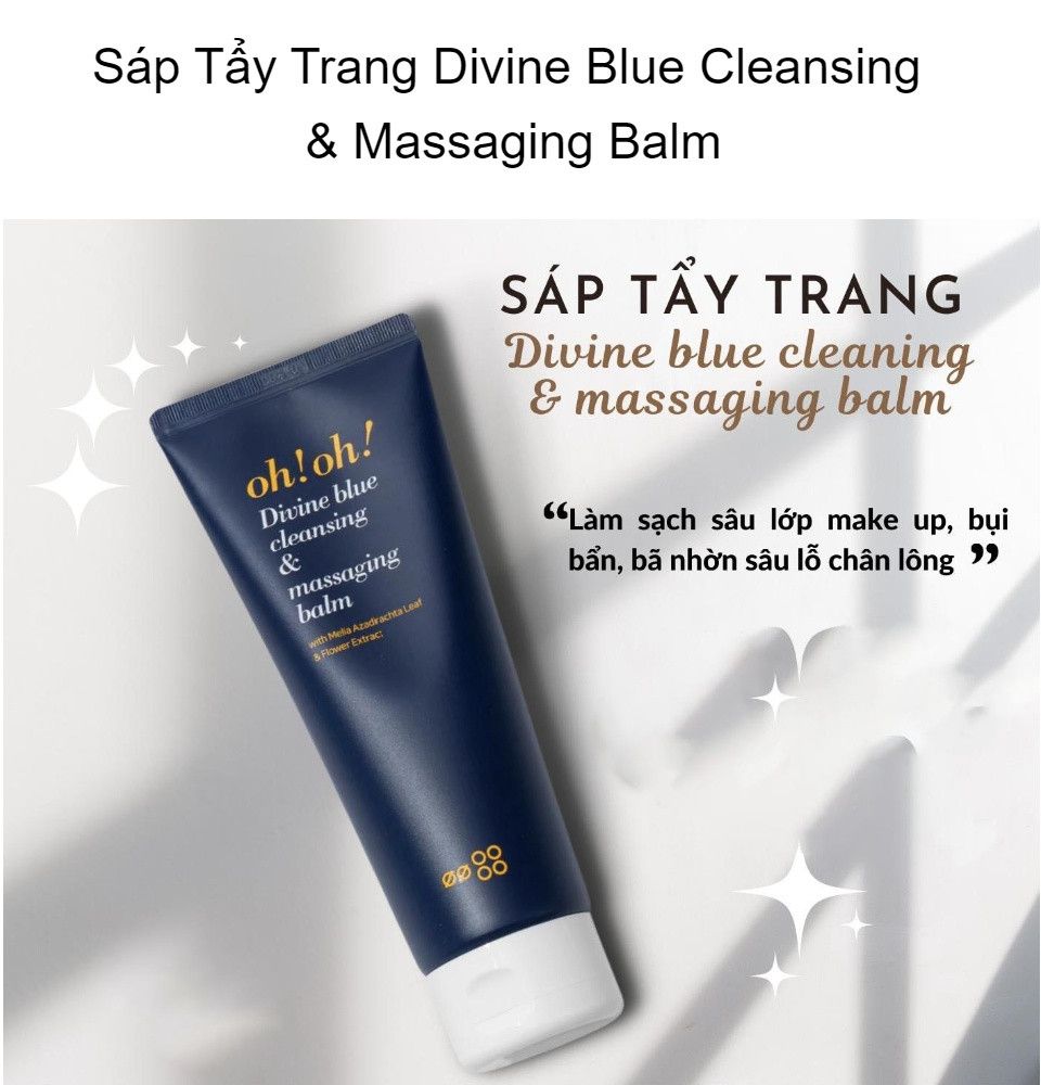 Sáp Tẩy Trang Oh!Oh! Làm Sạch Sâu, Trẻ Hóa Da 150ml