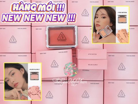 Phấn Má Hồng 3CE New Take Face Blusher #The Motion