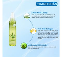 Xịt Khoáng Aspasia Moist Up Face Mist Aloe 150ml