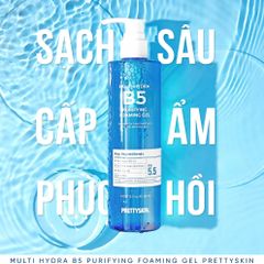 Gel Rửa Mặt Pretty Skin Multi Hydra B5 Purifying Foaming Gel 300ml