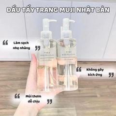 Dầu Tẩy Trang Muji Nhật 200ml