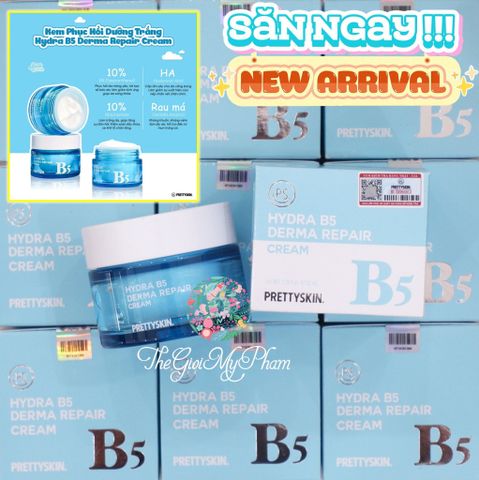 Kem Dưỡng Phục Hồi Prettyskin Hydra B5 Derma Repair 52ml