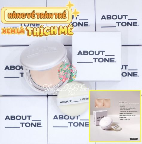 Phấn Phủ Dạng Nén About Tone Fuzzy Effect #Sebum Cut