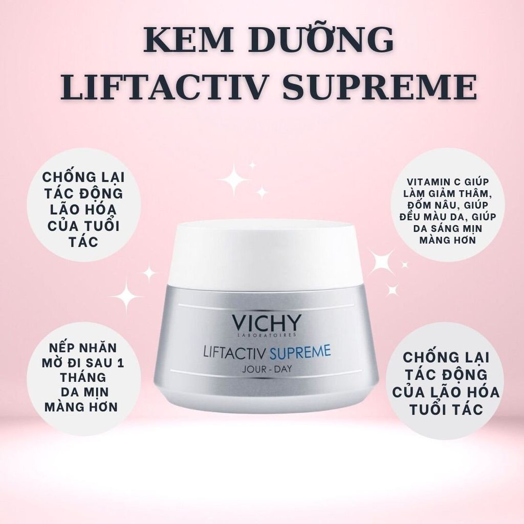 Kem Vichy Ngăn Ngừa Các Dấu Hiệu Lão Hoá 50ml # Ngày