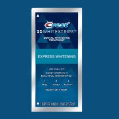 Crest 3D White - Miếng dán trắng răng 60 phút #Express Whitening