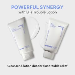 Sữa Rửa Mặt Innisfree Bija Trouble Cleansing Foam 150g (Mẫu Mới)