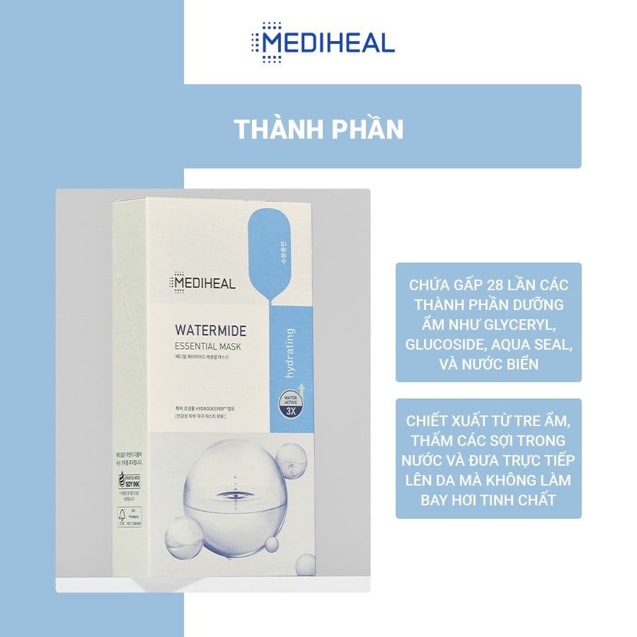 Mặt Nạ Mediheal Essential Mask #Watermide