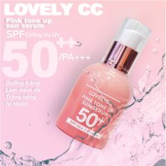 Serum Chống Nắng LovelyCC Pink Tone Up Sun 30g