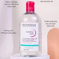 Tẩy Trang Bioderma 500ml #Hồng (Mẫu Mới)