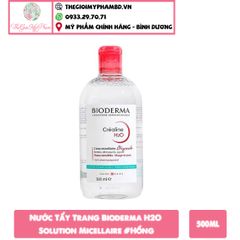 Tẩy Trang Bioderma 500ml #Hồng (Mẫu Mới)