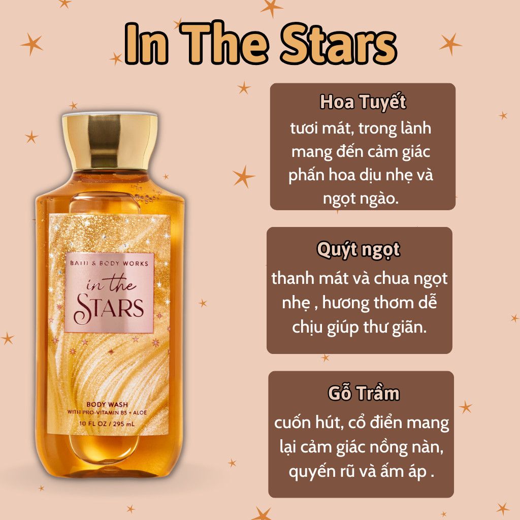 BBW - Gel Tắm 295ml #In The Stars