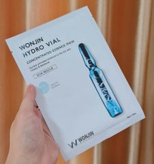 Mặt Nạ Wonjin #Hydro Vial (Xanh)