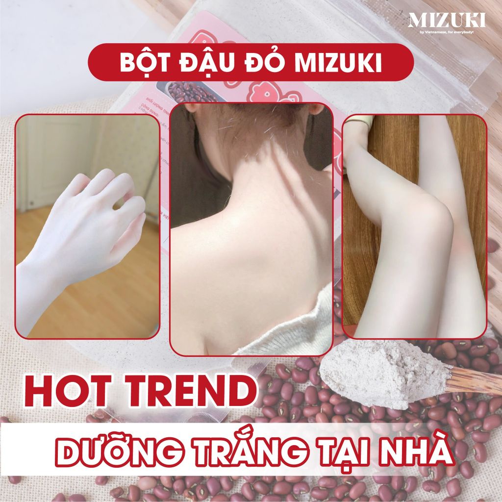 Bột đậu đỏ Mizuki 100g