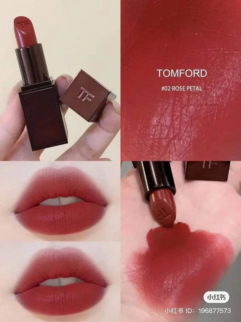 Son TOM FORD Lip Color Matte Limited Edition #02 Rose Petal (Ko Tđ)