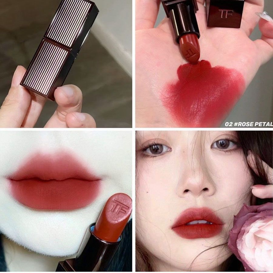 Son TOM FORD Lip Color Matte Limited Edition #02 Rose Petal (Ko Tđ)