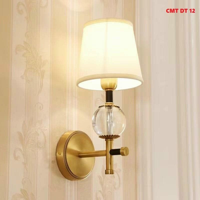 Đèn tường phòng ngủ, phòng khách hiện đại kiểu Mỹ CMT DT 12