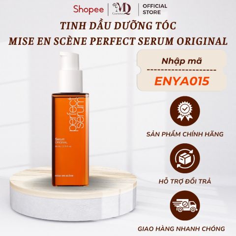 Tinh Dầu Dưỡng Tóc Mise en scène Perfect Serum Original, Dưỡng Tóc Suông Mượt, Ngăn Ngừa Gãy Rụng 80ml