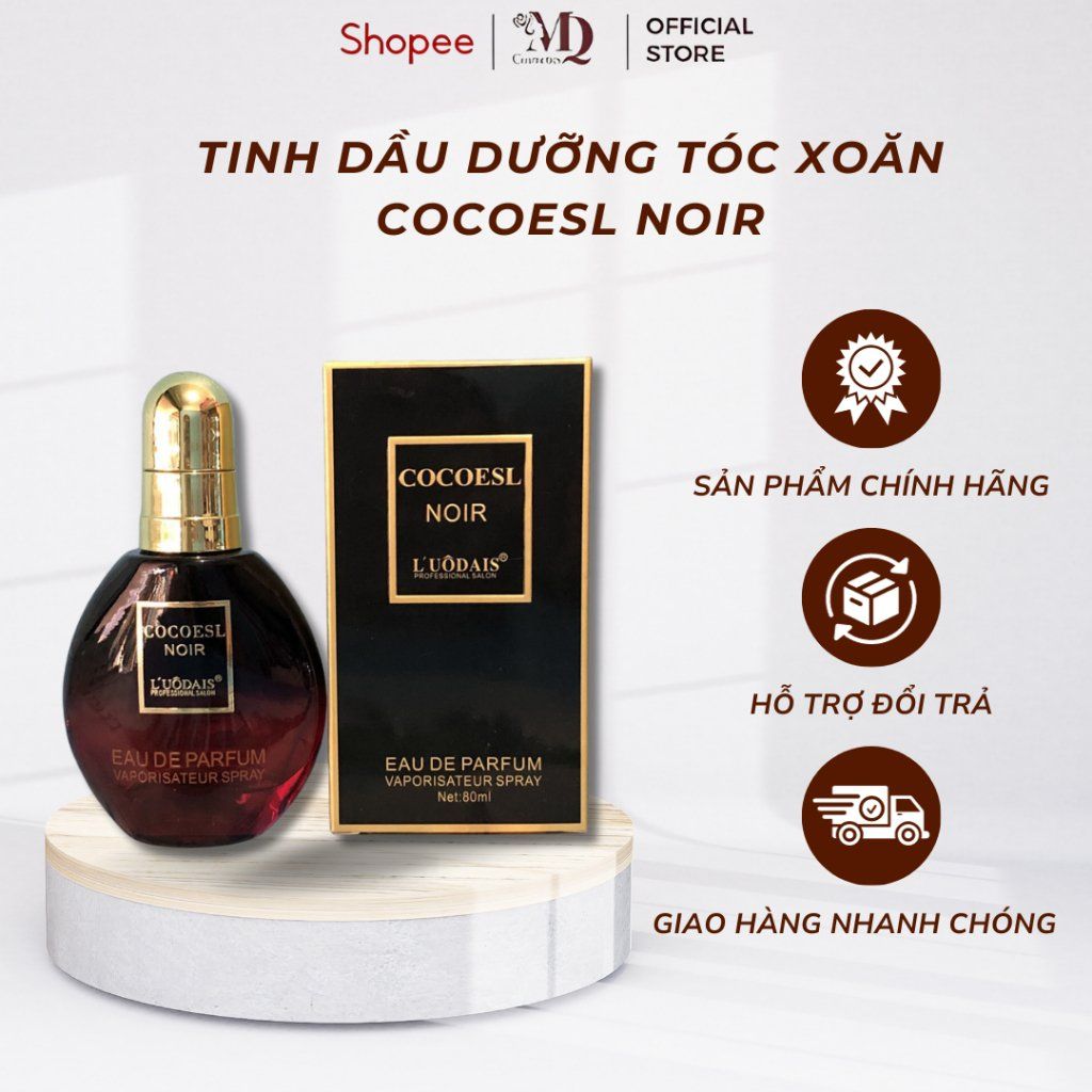 Tinh Dầu Dưỡng Tóc Hương Nước Hoa COCOESL Noir Dung Tích 80ml