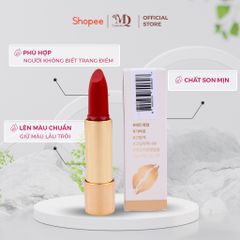 Son Thỏi Lì Cao Cấp M.D.K Lâu Phai 3.5G - Dưỡng Ẩm Mềm Mịn & Lâu Trôi - 04 Màu Sắc Thời Trang