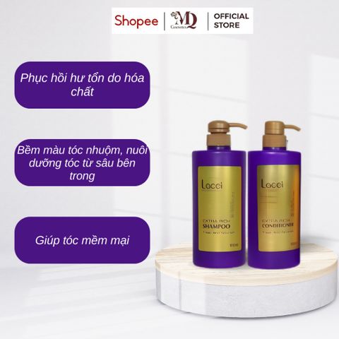 Combo Gội Xả Lacei Extra Rich Dưỡng Ẩm Cho Tóc Khô 800ml