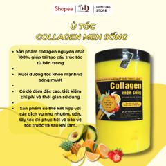 Kem Ủ Phục Hồi Tóc Hư Tổn Collagen Men Sống Hũ 1000ml